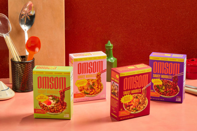Omsom noodle products