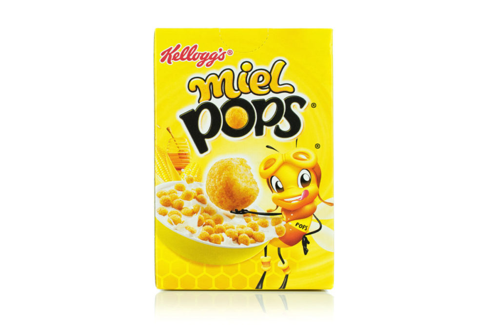Kellogg's Miel Pops cereal