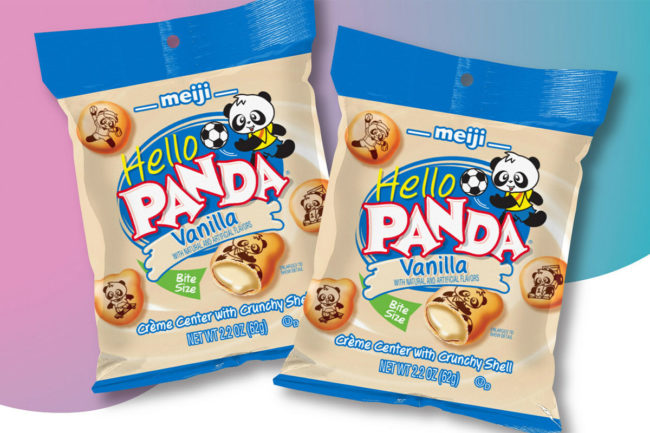 Meiji Hello Panda vanilla cookies