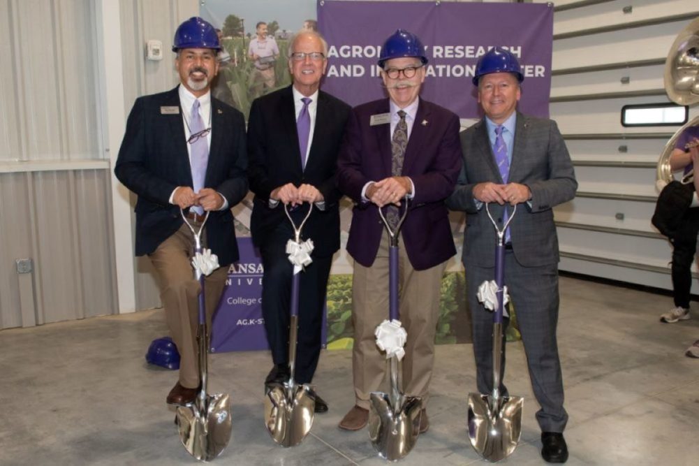KSU Agronomy Research and Innovation Center groundbreaking
