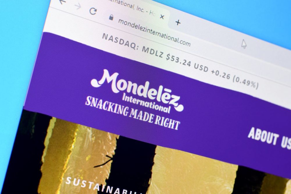 Mondelez International Snacking Made Right website
