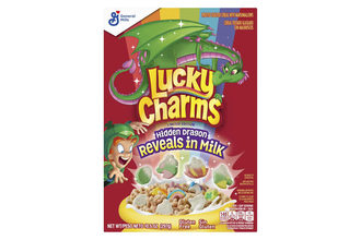 Lucky Charms Hidden Dragon cereal