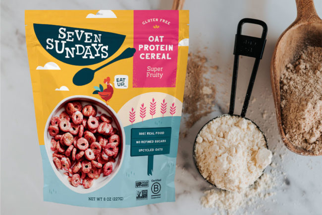 Seven Sundays oat protein cereal