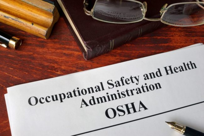 OSHA paperwork