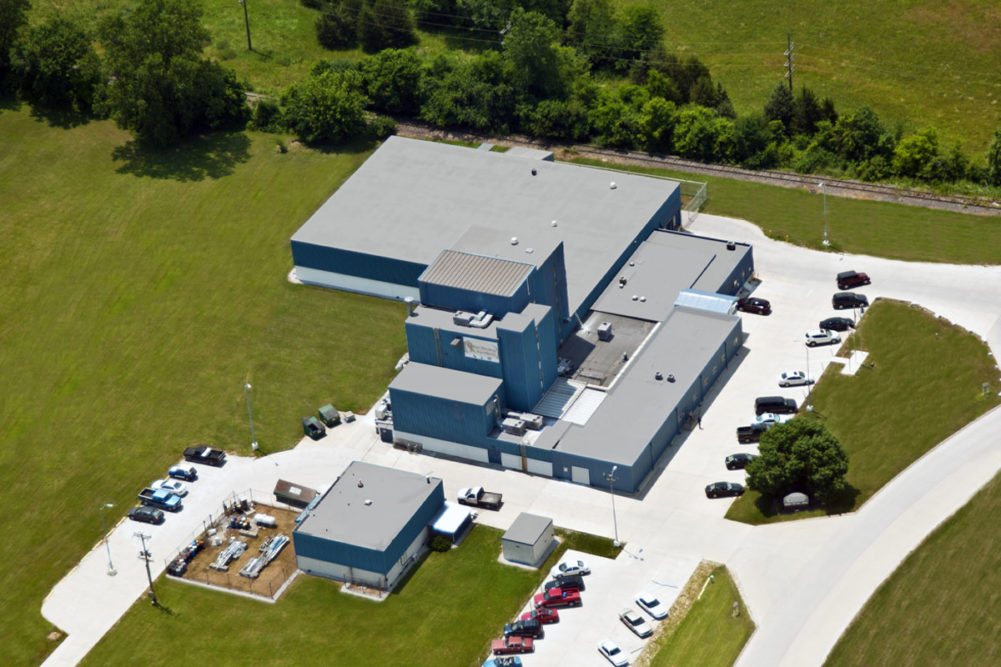 Aerial view of Allied Blending Facility
