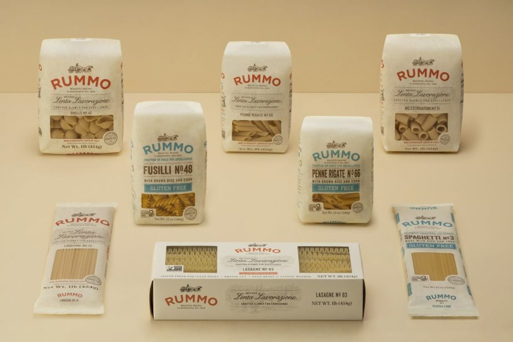 Assortment of Pasta Rummo products