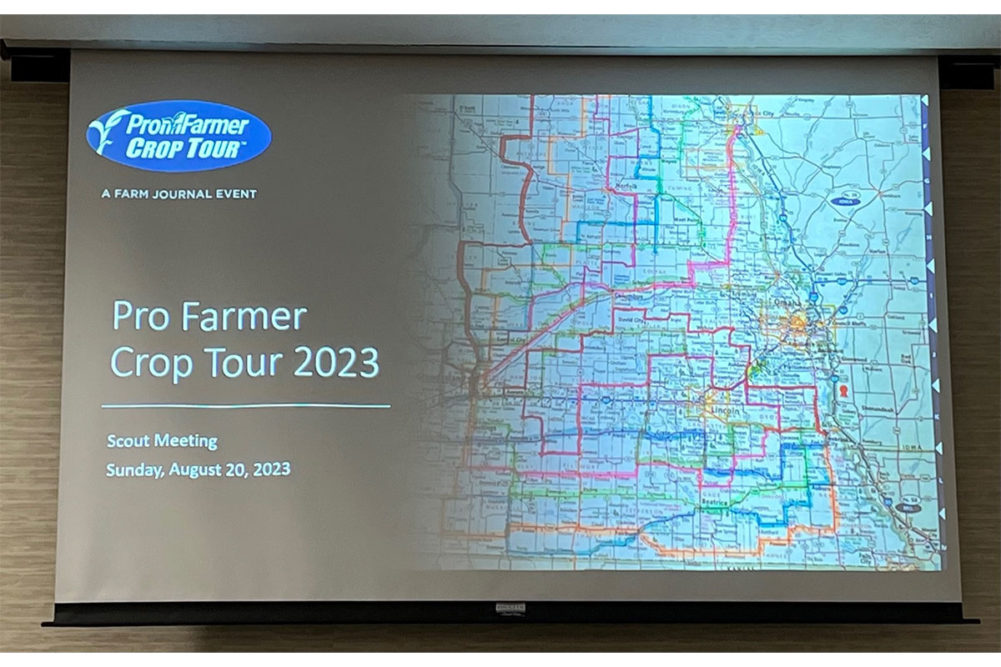 pro farmer crop tour 2023 schedule