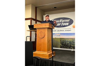 Chip Flory, host of AgriTalk and crop tour leader for the western scouts, provides an overview of samples from day two of the Pro Farmer Midwest crop tour.