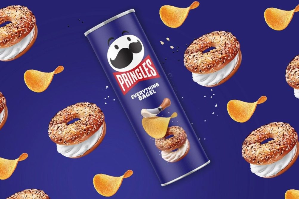 Everything bagel flavored Pringles. 