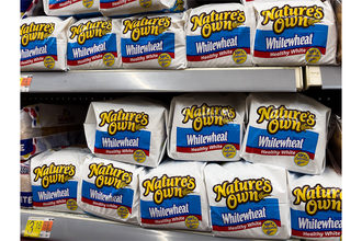 Nature's Own Bread at Walmart. 