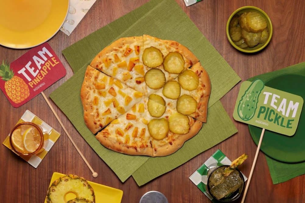 Digiorno Pickle Pizza. 