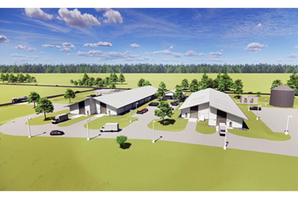 USDA and NC State research facility rendering.
