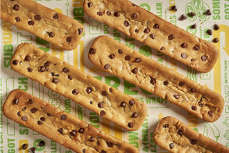 Subway footlong cookies. 
