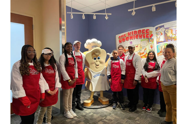 Students from the Pennsauken Bakery School visit Tasty Baking Co. 