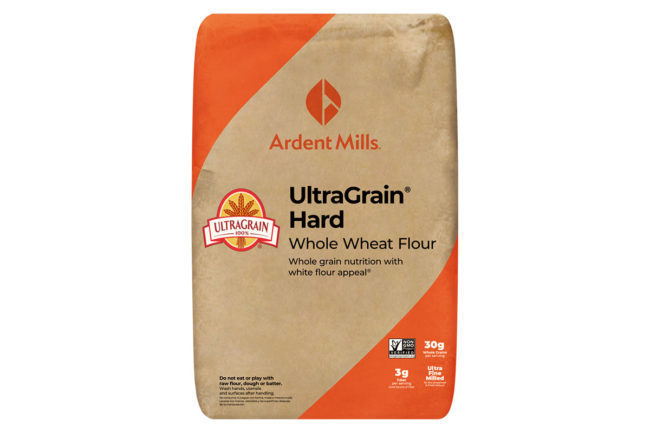 Ardent Mills UltraGrain Hard Whole Wheat Flour.