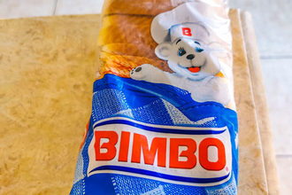 Loaf of Bimbo bread. 