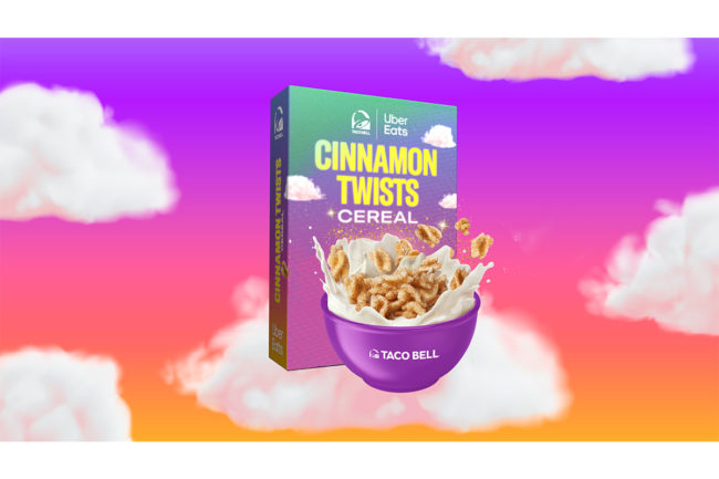Taco Bell cereal. 
