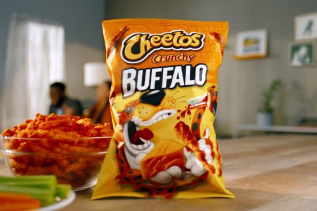 Cheetos Crunchy Buffalo.