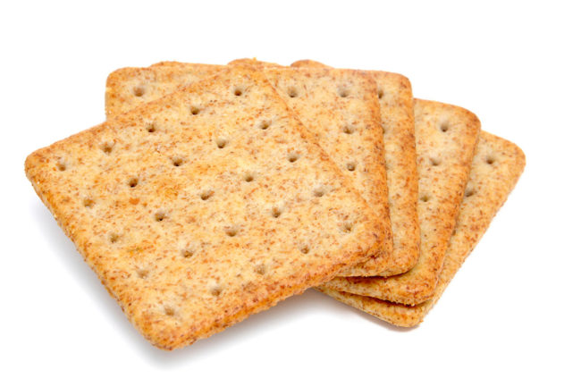 Whole wheat crackers.