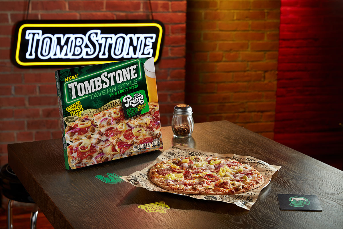 Tombstone Tavern Pizza.