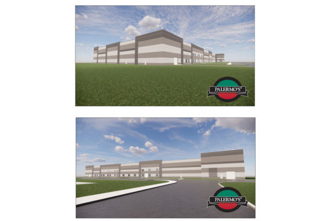 Palermo's Facility Rendering.