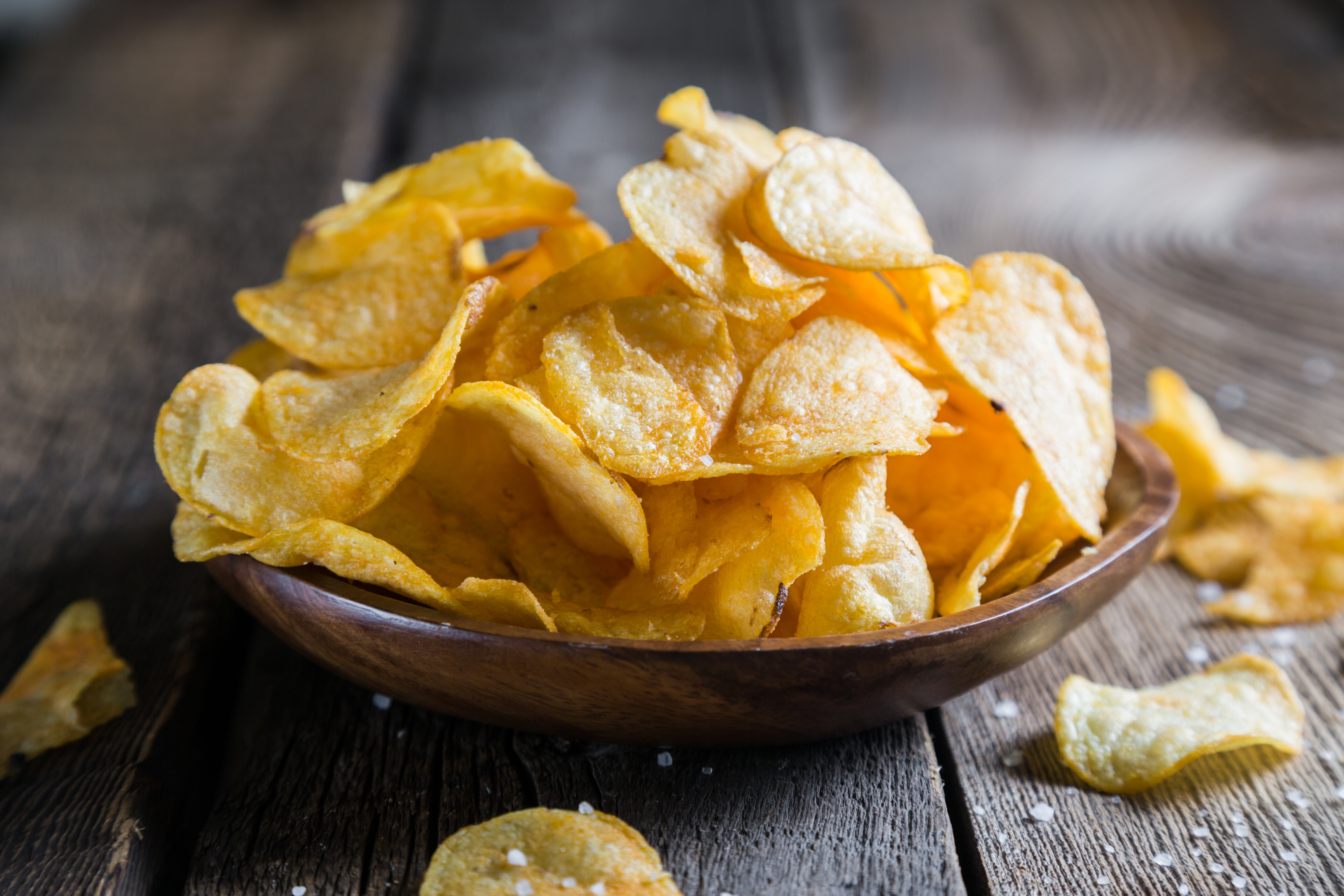 A.C.S. creates method for low-fat potato chips | 2019-08-15 | Baking