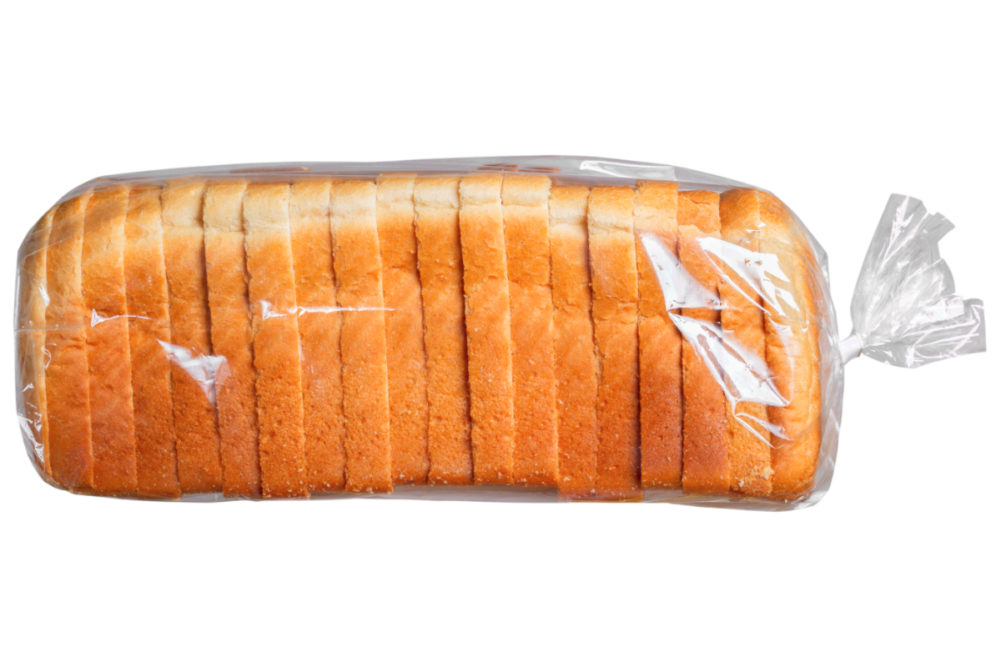 Packaging bread
