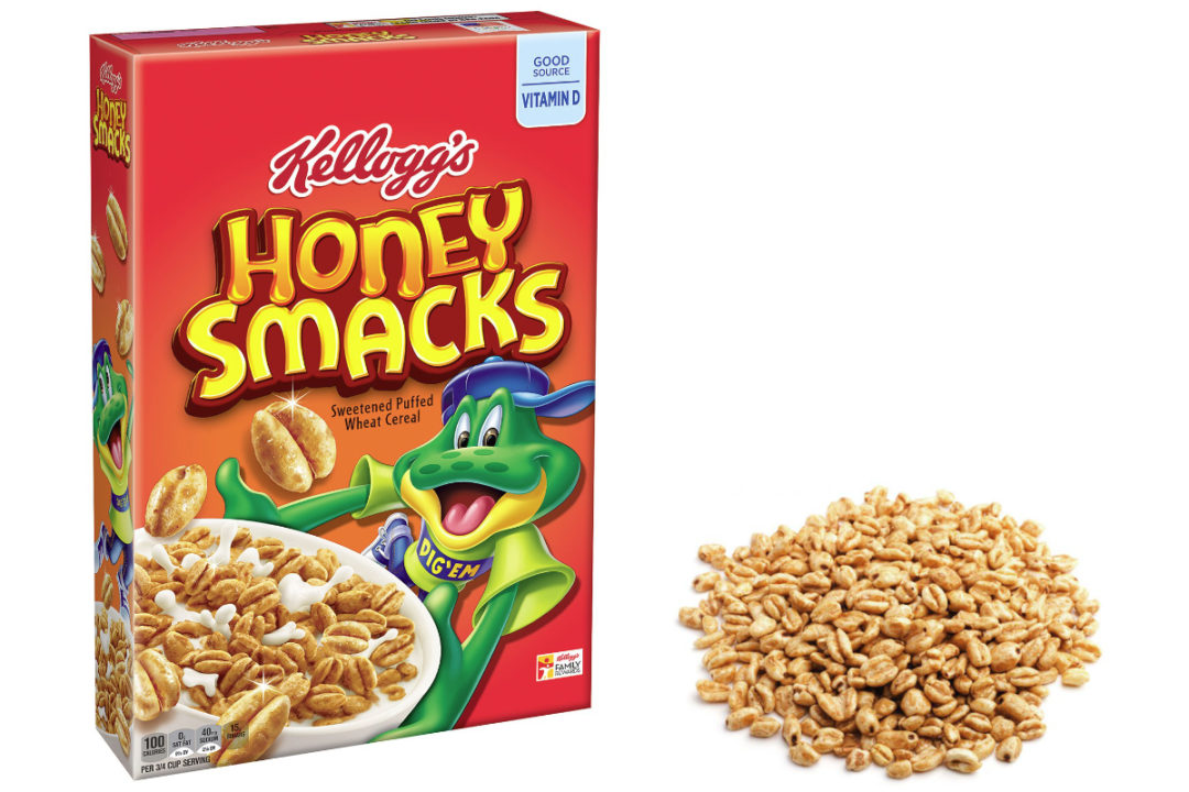 Kellogg's Honey Smacks cereal