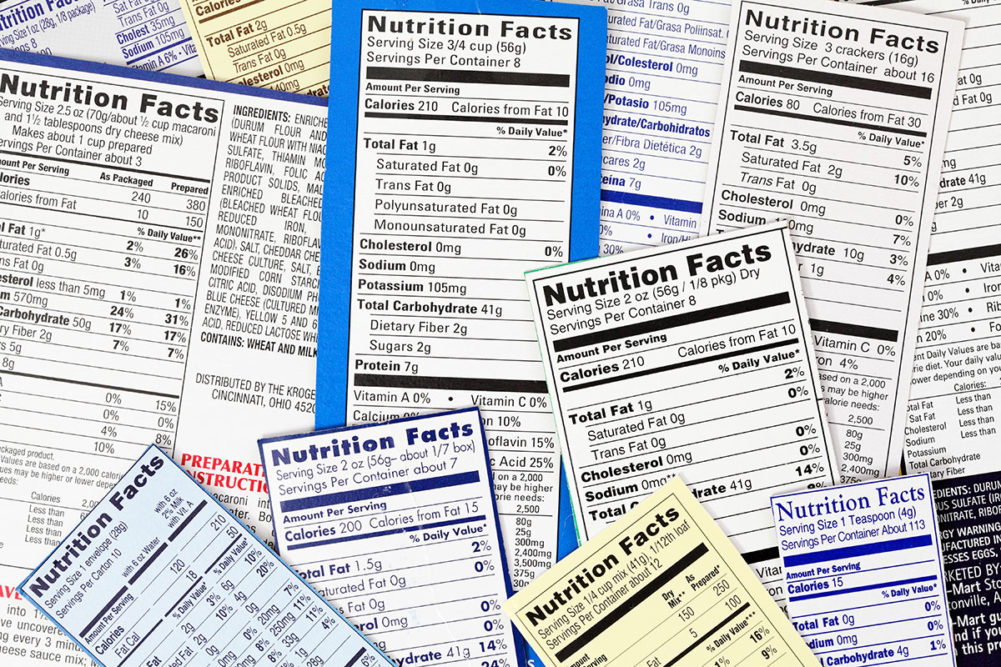 Nutrition Facts Panel guidance