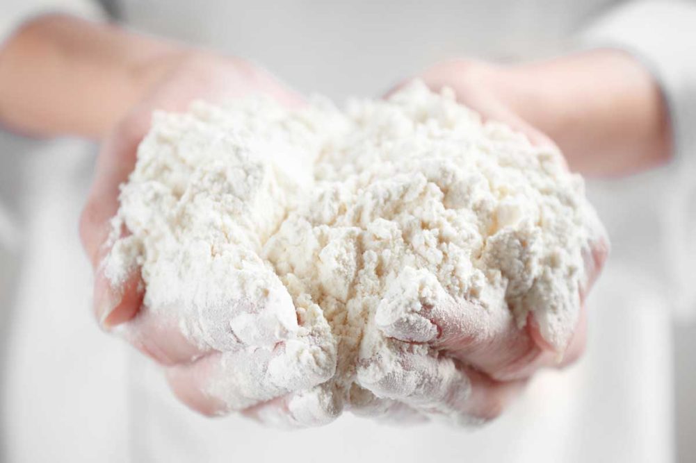 Flour production slips