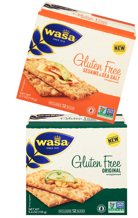 Wasa gluten-free crispbread crackers