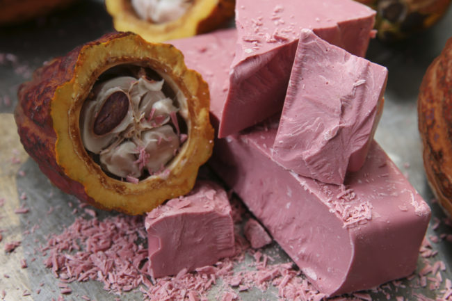 Barry Callebaut ruby chocolate