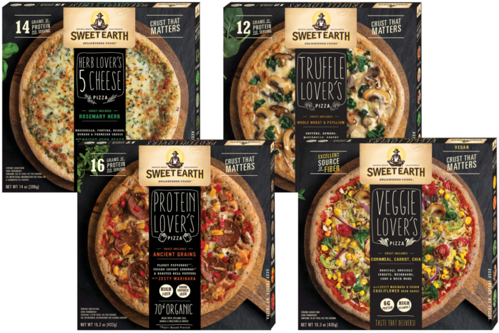 Sweet Earth Foods pizza, Nestle
