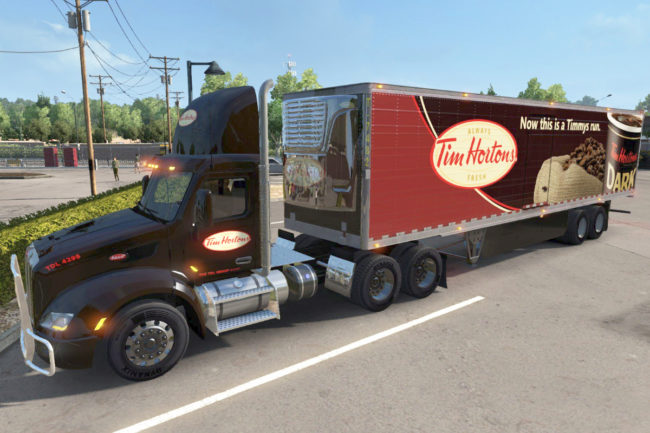 Tim Hortons truck