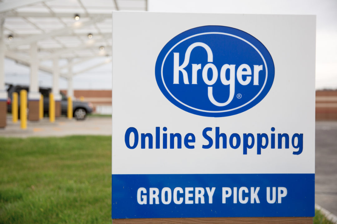 Kroger online grocery pick-up
